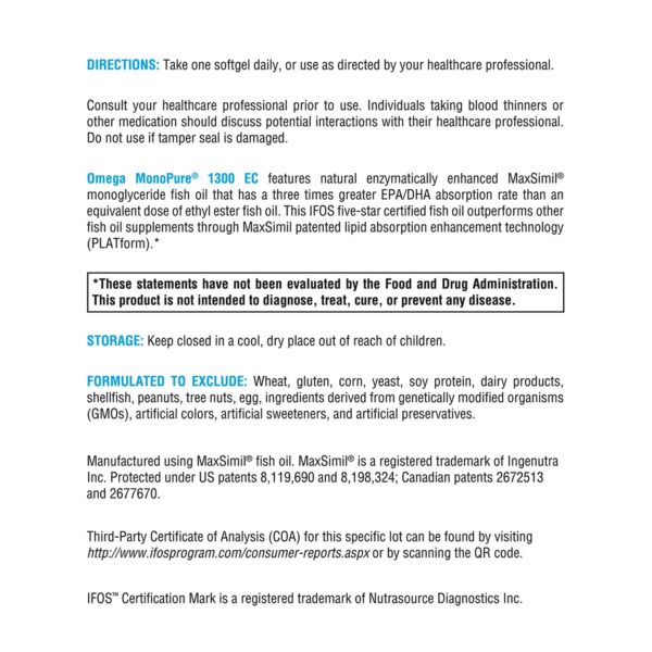 Version 1.0.0 Cápsulas blandas de aceite de pescado