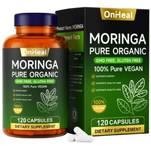 Frente del envase moringa organica 1000 mg