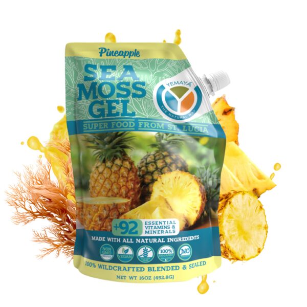 Version 1.0.0 Gel de musgo de mar orgánico crudo Yemayá frontal