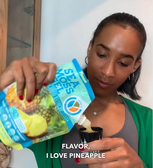 Version 1.0.0 Frasco de gel musgo mar con fruta real