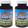 Yerba Prima bentonita y hierbas detox cápsulas paquete doble