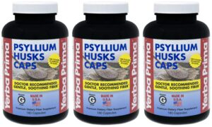 Version 1.0.0 Yerba Prima cápsulas psyllium paquete triple 180 cápsulas