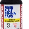 Yerba Prima Fiber Plus Senna 180 cápsulas alivio digestivo