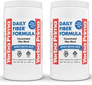 Version 1.0.0 Yerba Prima polvo fibra pack 2 de 20 oz mezcla concentrada