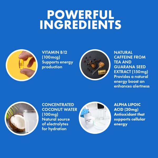 Detalle del polvo booster Yes You Can para energía y foco