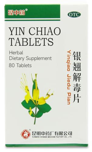 Yin Chiao tabletas suplemento herbal sistema inmunológico