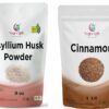 YOGI’S GIFT pack polvo psyllium husk y canela triturada para salud integral