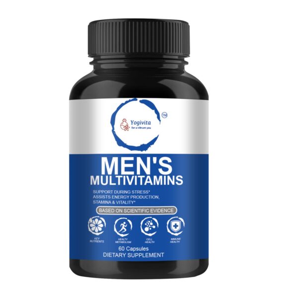 Frente de Yogivita Men’s Multivitamin 60 cápsulas