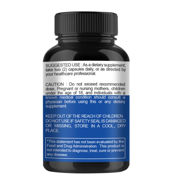 Etiqueta de Yogivita Men’s Multivitamin 60 cápsulas