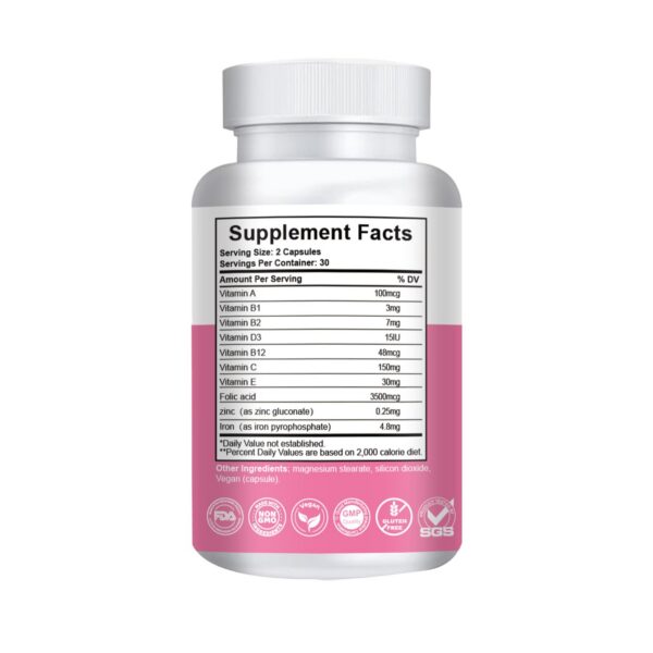 Version 1.0.0 Bottle side view of Yogivita multivitamin