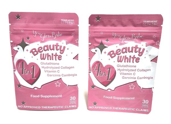 Version 1.0.0 Frasco de You Glow Babe Beauty White 4 en 1