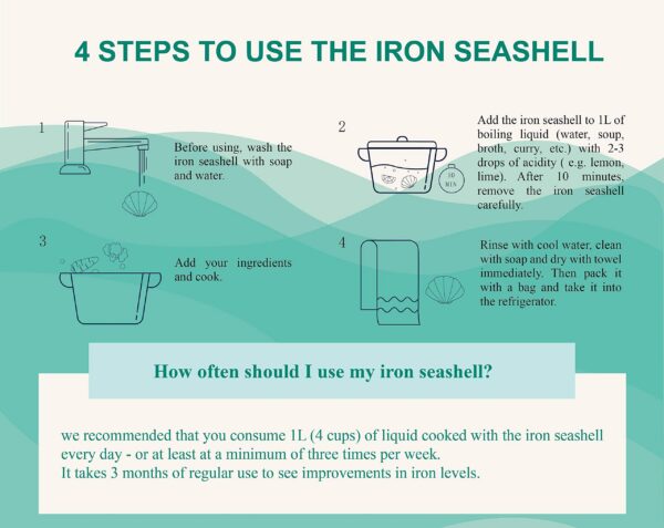 Version 1.0.0 Concha de hierro en olla