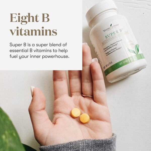 Version 1.0.0 Young Living Super B fuente natural de folato y calcio