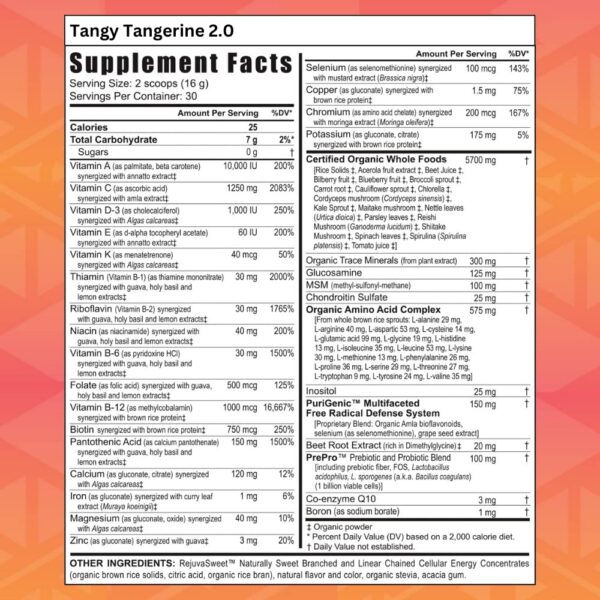 Frasco Beyond Tangy Tangerine 2.0