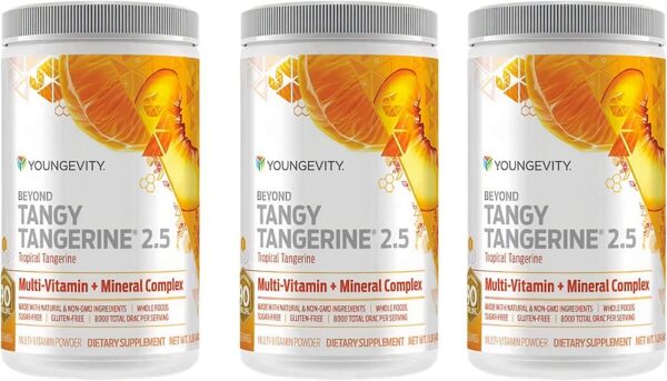 Polvo multivitamínico Youngevity BTT 2.5 frontal