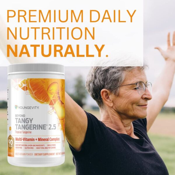 Lado Derecho Del Envase De Youngevity BTT