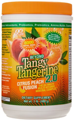 Youngevity BTT 2.0 etiqueta y frasco