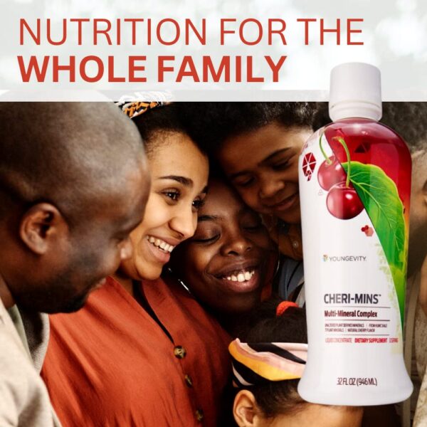 Youngevity Cheri-Mins en uso