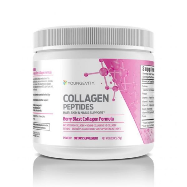 Youngevity Colageno peptides polvo frontal