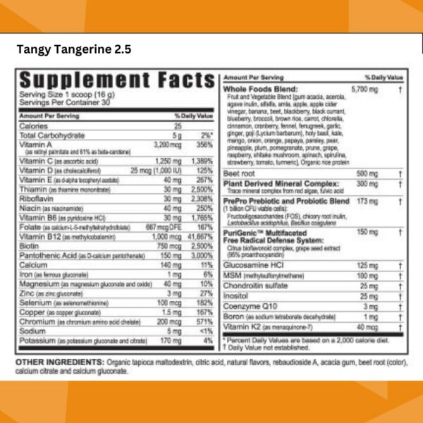 Version 1.0.0 Etiqueta frontal de Start Pak 2.5