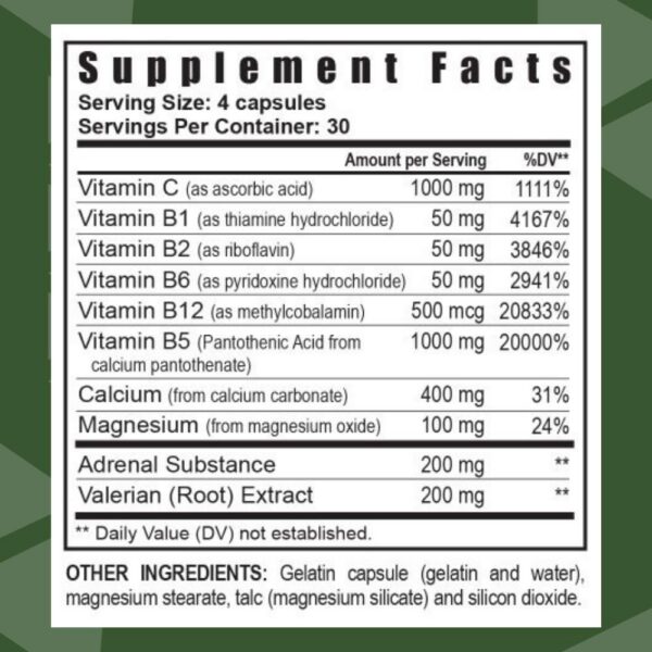 Youngevity Ultimate D-Stress - Vista lateral