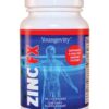 Zinc Fx pastillas masticables y empaque