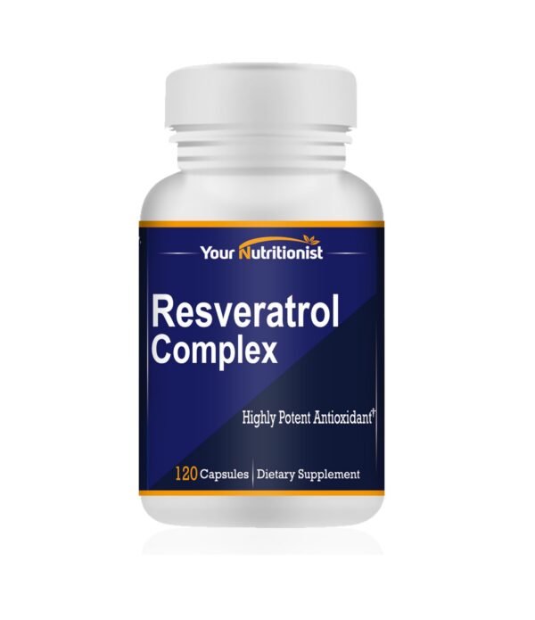 Your Nutritionist Resveratrol Complex frasco frontal