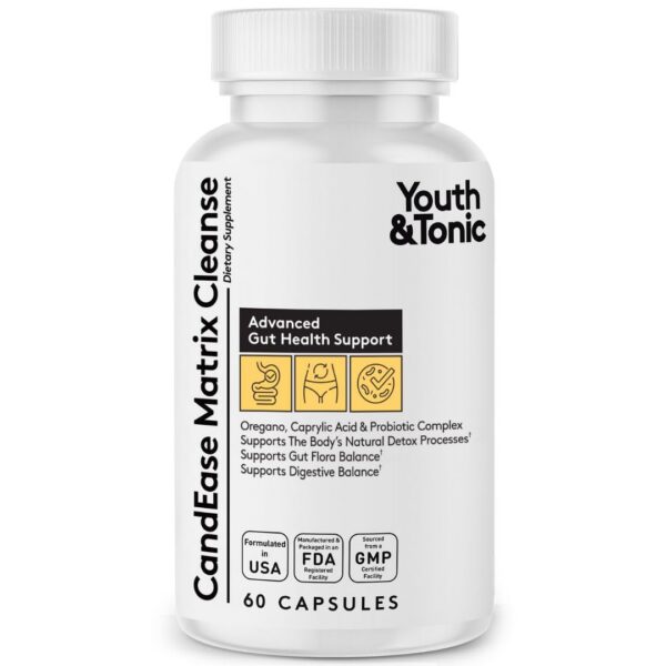 Youth & Tonic CandEase Cleanse Matrix suplemento intestinal