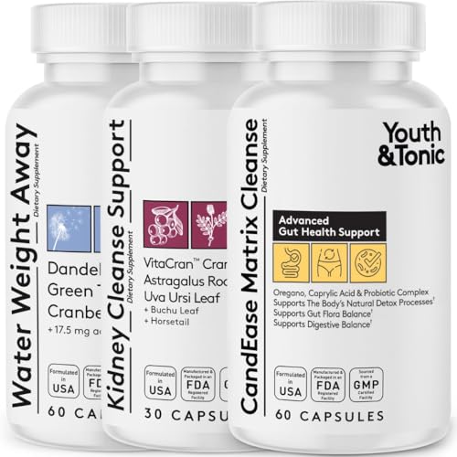 Youth & Tonic CandEase suplemento complejo limpieza digestiva