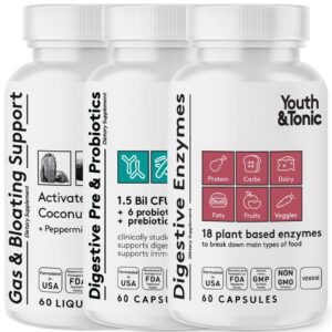 Frente del envase Youth & Tonic Digestive Enzymes