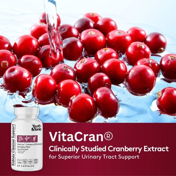 Youth & Tonic suplemento detox renal suplementos frasco