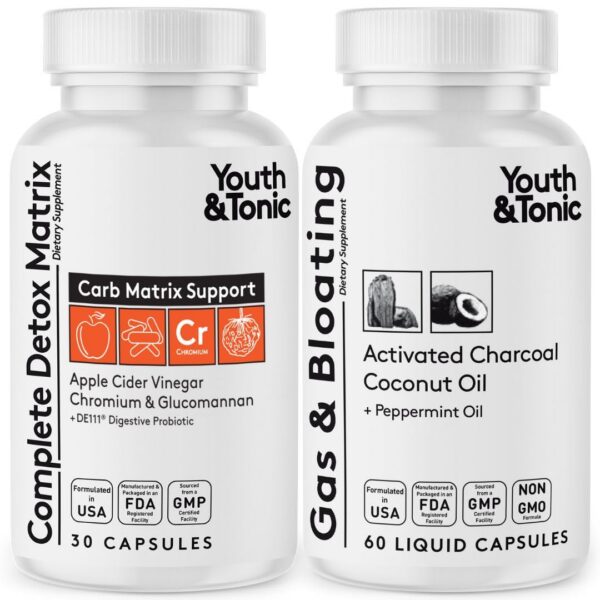 Youth & Tonic tabletas detox suplemento salud