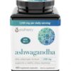 Youtheory Ashwagandha 1000mg KSM-66 frasco 180 cápsulas