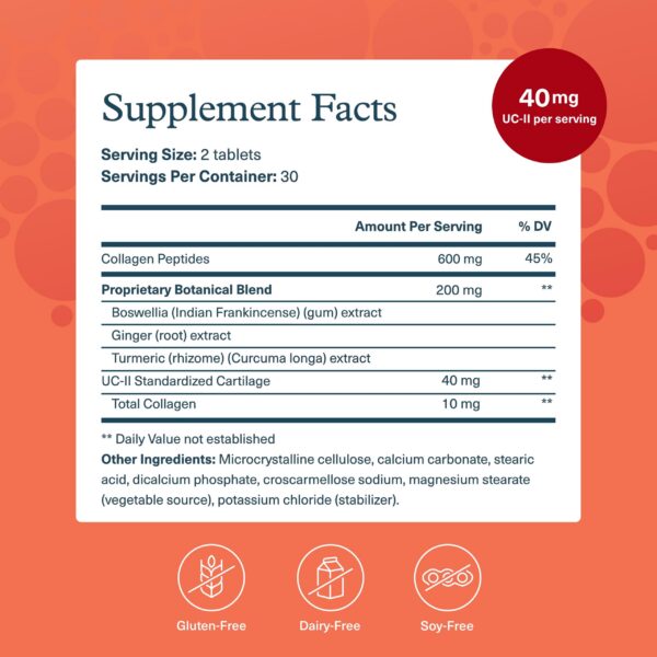 Etiqueta de Youtheory Joint Complex UC-II