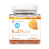 Youtheory K2D3 gomas vegetarianas sabor durazno 60 unidades