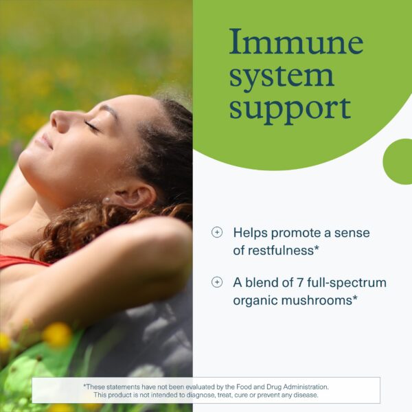 Youtheory mezcla de hongos naturales para sistema inmune