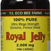 YS Eco Bee Farms Jalea Real 2000 mg etiqueta frontal