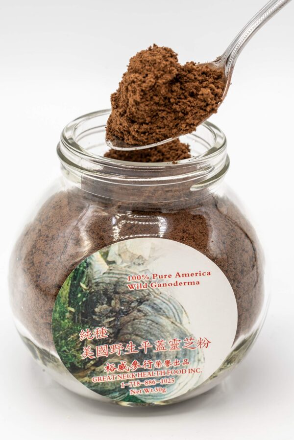 Frasco Yu Wei Ginseng Ganoderma Applanatum polvo