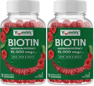 Gomitas Yum-V'S Biotina frambuesa