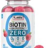 Yum-Vs gomitas biotina 5000mcg sin azúcar para cabello