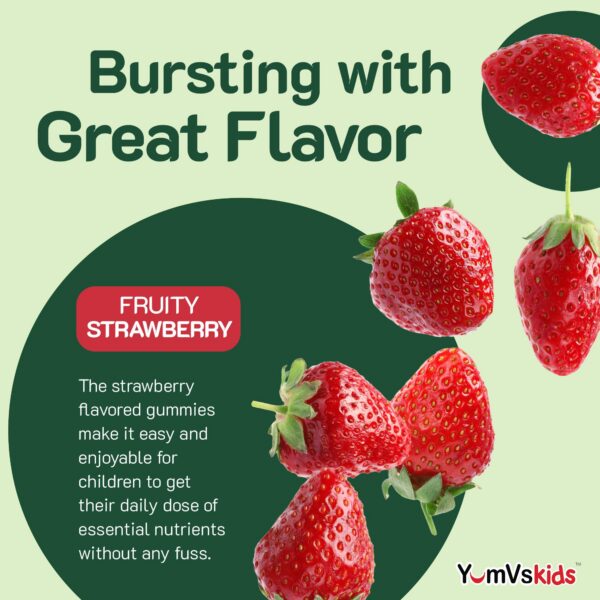 Version 1.0.0 Gomitas sabor fresa para niños