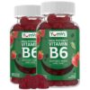 YUM-V'S gomitas vitamina B6 100 mg sabor fresa 60 unidades