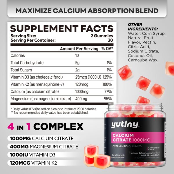 Gomitas rellenas de potasio en caja