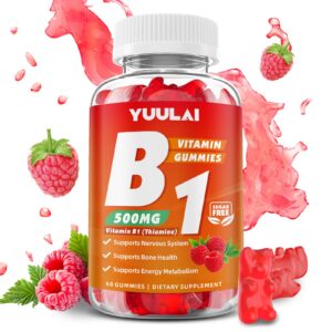 Frente del producto Yuulai Vitamin B1 Gummies