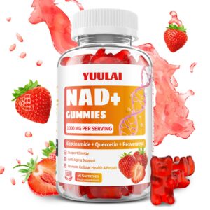 Frasco de Yuulai NAD+ Gomitas