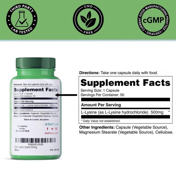 Tarro de lisina Yuve