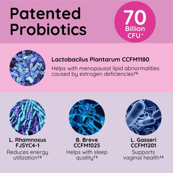 Version 1.0.0 Suplemento probiótico con 70 billones de UFC