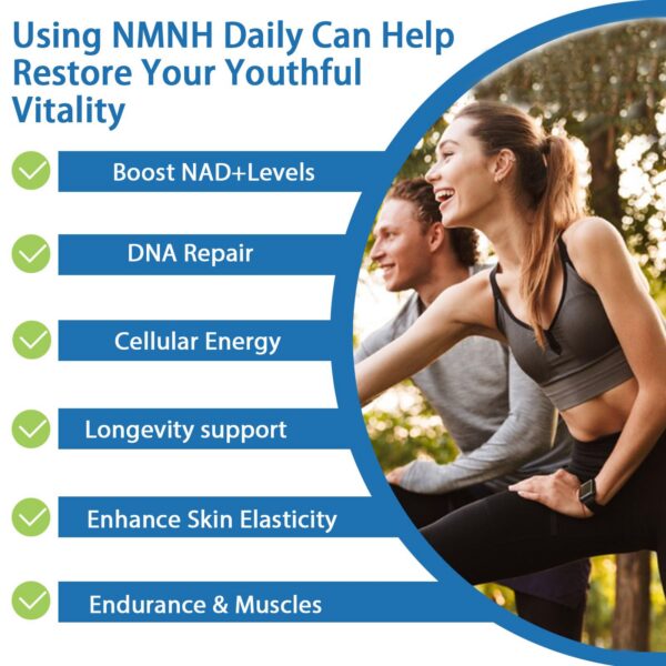 Frasco NMNH 120 cápsulas vista lateral