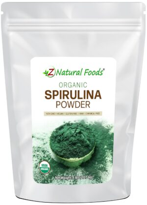 Z Natural Foods polvo orgánico de spirulina 80 onzas