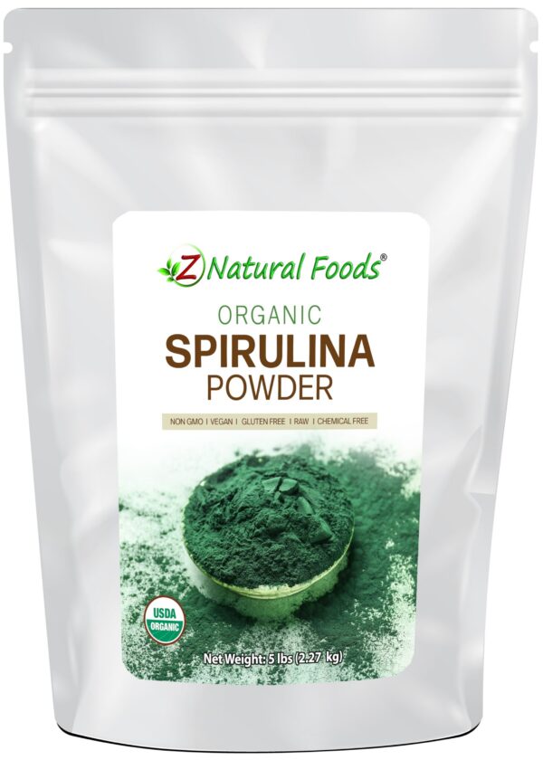 Version 1.0.0 Z Natural Foods polvo orgánico de spirulina 80 onzas